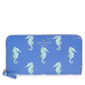 New Kate Spade seahorse wallet